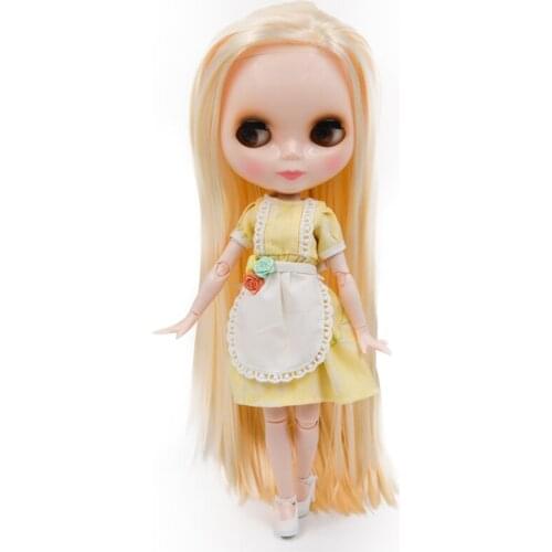 Neo Blyth Doll NBL Customized Shiny Face,1/6 BJD Ball Jointed Doll Ob24 Doll Blyth for Girl, Toys for Children NBL24