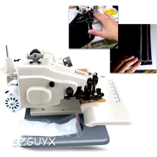 Desktop blind stitch machine, home processing blind stitch pedal machine, industrial sewing machine, trouser hemming machine