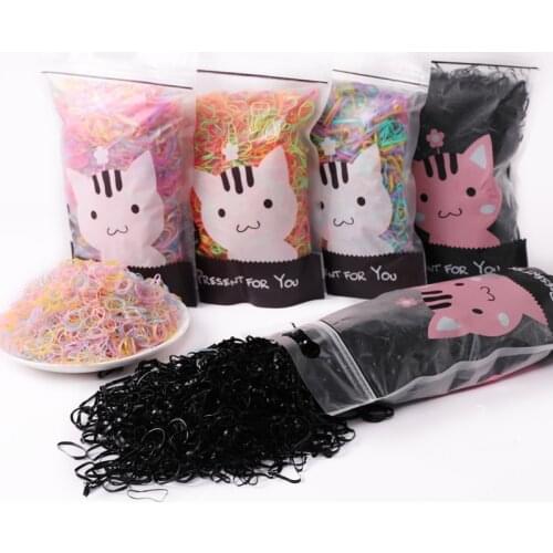 New Girls Cute Cartoon Package Elastic Hair Bands Children Scrunchies Ponytail Holder Rubber Band Headband Kids Hair Accessories