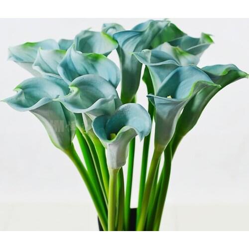 New Hot simulation flower silk flower calla feel big fake flower decoration flower floral suit six optional