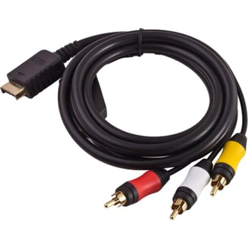 1.8m Conversion Cable Durable for PS2/PS3 Copper Material Games Accessories Computer Accessories