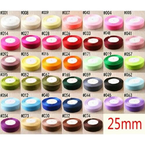 50Y 1" (25mm) Sheer Organza Ribbon Craft/Wedding/Party