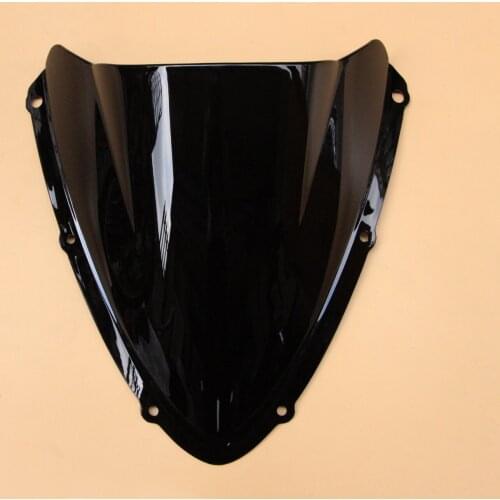 Clear/black ABS motorbike Windshield Windscreen Fit For GSX-R600 GSX-R750 GSXR600 GSXR750 GSXR 600 750 2008 - 2009 k9 08 09