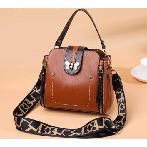 Luxury Handbags Women Bags Designer 2021 Luxury Brand Women Leather Messenger Bags Sac A Main Female Vintage Hand Bag Ladies New
