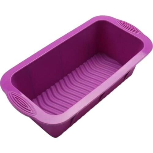 SILICONE BAKEWARE MOULD BREAD LOAF PAN TIN BAKE BREAD CAKE 10" X 5"