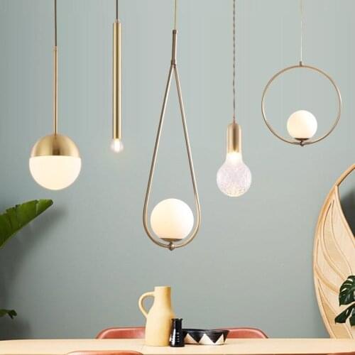 Vintage stone crystal hanging lamp lamparas de techo colgante moderna ventilador de techo luzes de teto nordic decoration home