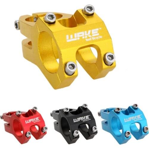 WAKE Bike Handlebar Stem Bicycle Stem 31.8MM Cycling Bicycle Parts Bicicleta 5 Colors Bike Handlebar Stem Aluminum Alloy