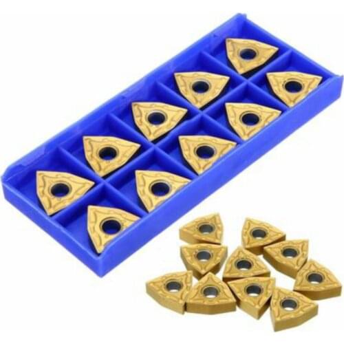 10 pieces/box of carbide blades, with high strength, high toughness, stability and durability, used for steel processing