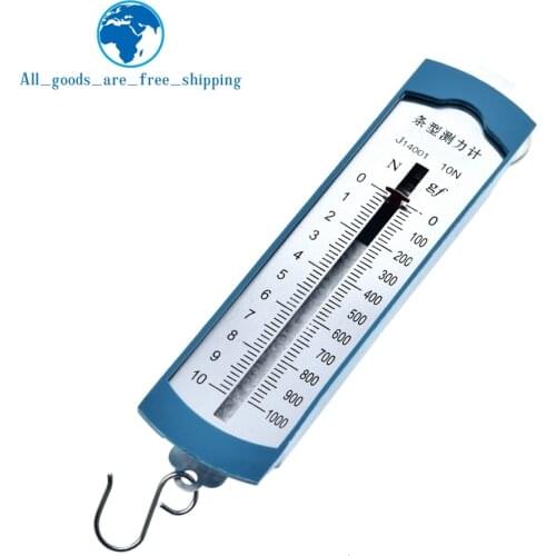 10N Newton meter / force gauge Bar box spring dynamometer balance Physics Experiments