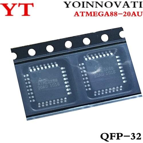 5pcs/lo ATMEGA88-20AU ATMEGA88 20AU QFP-32 IC Best quality