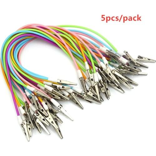 5pcs Dental Bib Clips Flexible Chain Napkin Holder Baby Silicone Patient Clip for Dentist Lab Dentistry Tool