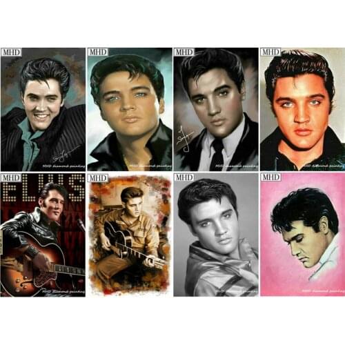 New Arrival 5d diy diamond painting "Elvis Presley" full round / square 3d diamond embroidery rhinestone mosaic cross stitch