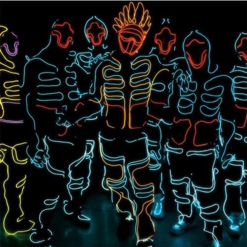 2021 new design LED Robot suits/LED Costume /LED Clothing for stage show/DJ