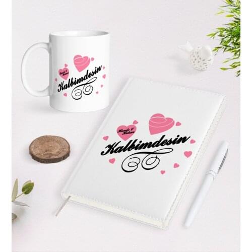 Personalized Valentines Day 2021 Organizer Pen and Mug Seti-16