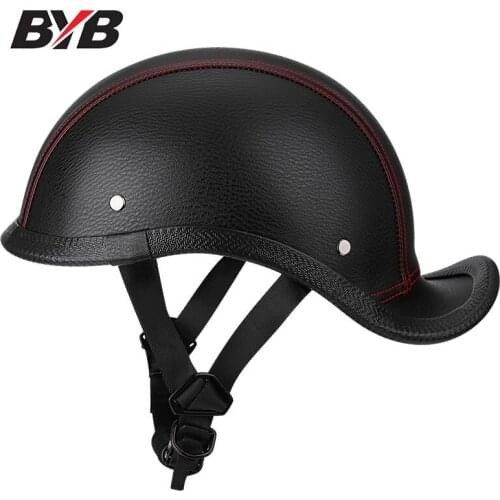 Half capacete aberto rosto personalizado das mulheres dos homens do vintage retro motocicleta capacetes de motociclistas