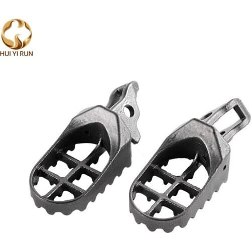 1 Pair Motorcycle Rear Foot Pegs Pedal CNC Aluminum alloy Accessories Motor Bicycle Foot Rests