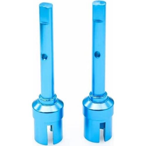 2Pcs Metal Propeller Joint Central Drive Shaft Joint Cup for Tamiya TT-02 TT-02B TT02 TT02B 1/10 RC Car Upgrade Parts