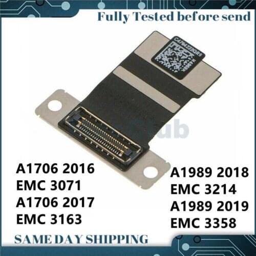 A1706 A1989 LCD LVDs Cable Display Screen Flex Cable For MacBook Retina 13" A1706 A1989 EMC 3071 3163 3214 3358 LVDS cable