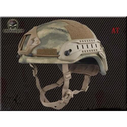 EMERSON Tactical ACH MICH 2001 Half Cover Helmet-Special Action Version MULTICAM DD/AT/AT-FG Colors Masks