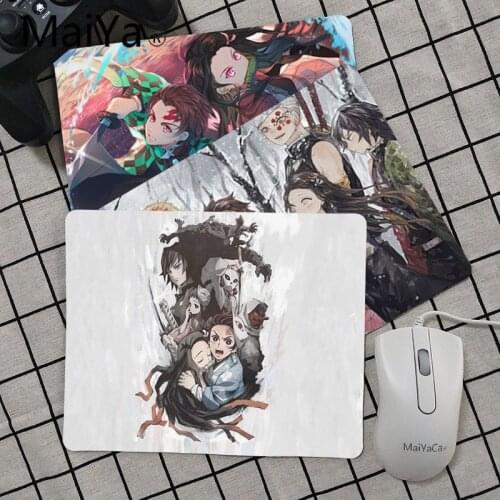 Maiya Top Quality Demon Slayer Kimetsu no Yaiba Keyboard Gaming MousePads Top Selling Wholesale Gaming Pad mouse