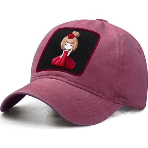 Kawaii Cute Girl Baseball Cap Dad Trucker Snapback Hat Harsjuku Streetwear Woman Berets Ponytail Caps Boinas Casquette Bone Hats