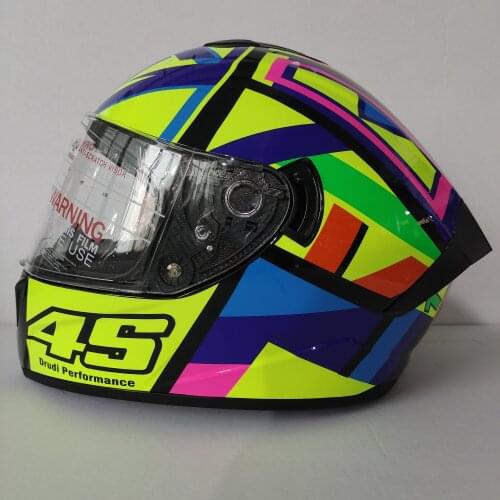 Full Face Motorcycle Helmet Double Lens Racing Street Moto Casco for Men Women 4 seasons