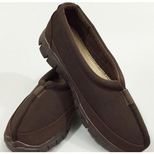 Spring&Autumn&Winter unisex buddhist monks lay meditation shoes arhat/lohan shoes Buddha monk shoes brown/yellow/gray