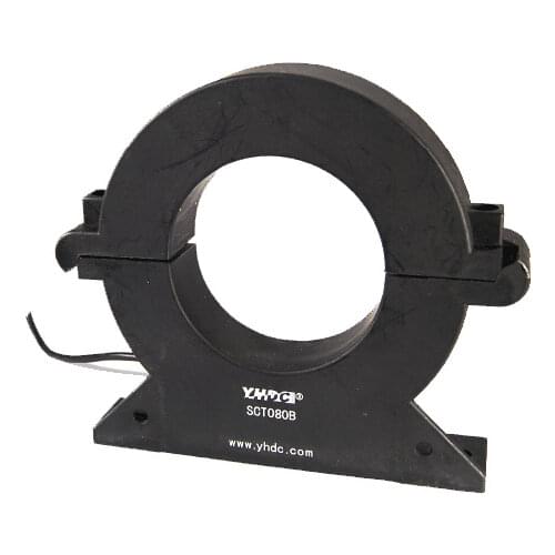 YHDC Split Core Current Transformer SCT080B input 100A 500A 800A 1000A 1200A 1500A 2000A output 0.333V Plate-type Work Voltage