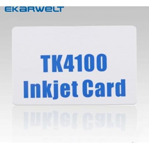 RFID 125KHZ TK4100 chip inkjet PVC ID CARD for epson canon ink jet printers