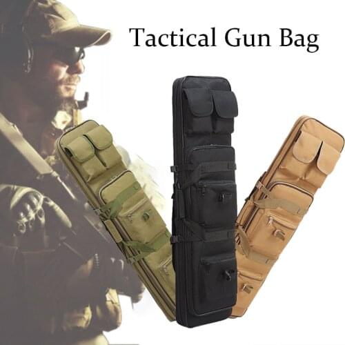 Tactical Military Airsoft Paintball Gun Holsters Extendable Square Gun Case Hunting Rifle Carry Shoulder Bag Outdoor Sport Bag