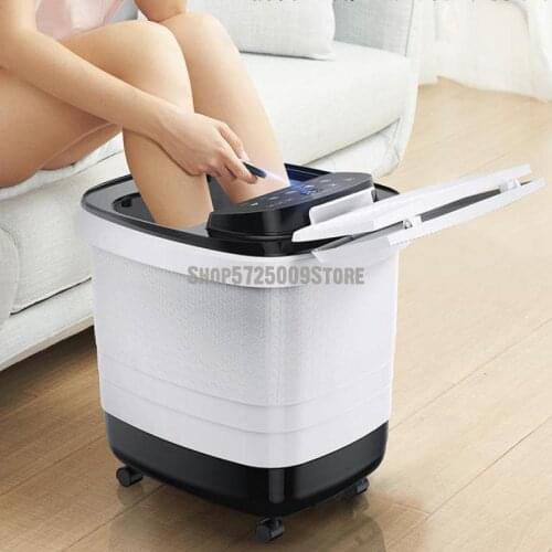 Foot bath foot bath heating constant temperature automatic foot washing massager Wu Xin the same multi-function household artifa