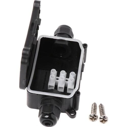 2/3Way IP66 Outdoor Waterproof Cable Connector Junction Box With Terminal 450V