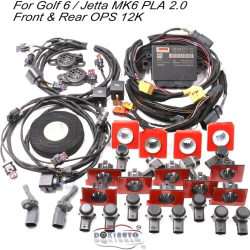 Auto Intelligent Parking Assist Park Assist PLA 2.0 Park Pilot Front & Rear OPS 12K USE FOR VW Golf 6 Jetta MK6