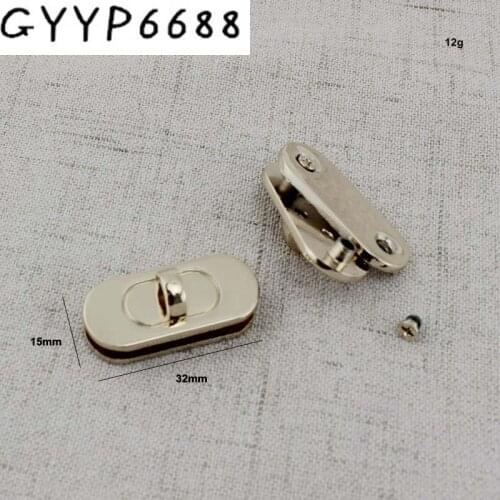 1set 30sets Decorate lock for bags FASHION handbags hardware accessories leather twist