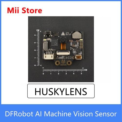 DFRobot Gravity HUSKYLENS AI Machine Vision Sensor with 2.0 inch IPS screen for face object color line tag recognition tracking