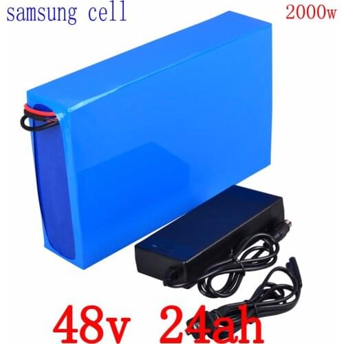 48V Ebike Battery 48V 2000W 1500W 1000W Electric Bike Battery 48V 25AH 24AH 21AH 20Ah 18AH 15AH Lithium Battery use samsung cell