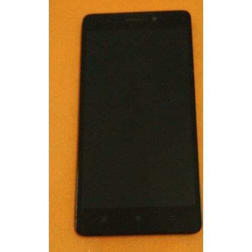 Used Original LCD Display +Digitizer Touch Screen + Frame for Lenovo K3 Note K50-t5 MTK6752 Octa Core 5.5" FHD Free shipping