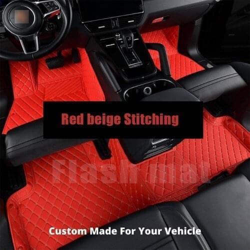 Custom Leather Car Floor Mats For Scion All Car Models For TC XA XB FR-S Car Foot Mats Auto Carpets Covers