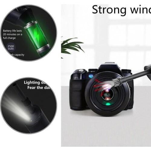 Durable Useful Computer Keyboard Cordless Air Duster Powerful Dust Blower Multi-purpose for Car