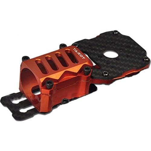 Rc drone helicopter tarot 25mm metal multicopter motor mount quadrocopter kit diy tarot810/960 T18 tarot 25mm carbon motor mount
