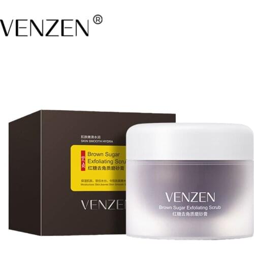 Brown Sugar Deep Exfoliating Scrub Brighten Skin Colour Cleans Skin Oil Control Moisturizes Skin Care 100g