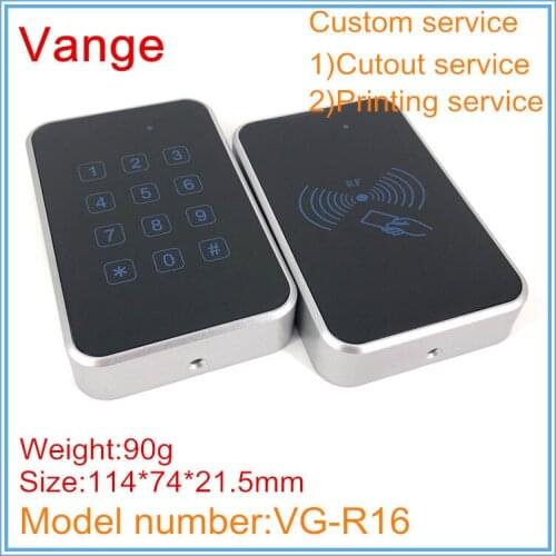 1pcs/lot electronic RFID housing enclosure 114*74*21.5mm ABS plastic instrument case for PCB