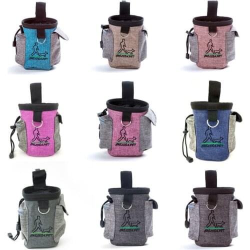 1pc Environmental Protection Waterproof Portable Training Snack Bag Pet Supplies Large Capacity Puppy Snack Waist Bag