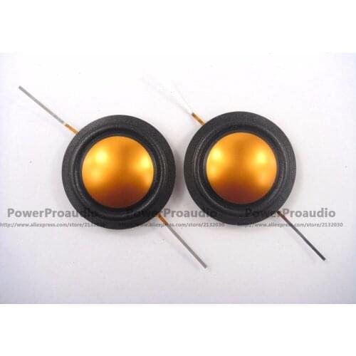 2PCS 25.4mm 25.5mm (1") silk+Titanium diaphragm dome Tweeters voice coil menbrance 8ohm
