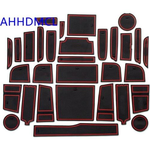 Car Gate Slot Pad Cup Armrest Storage Pad Anti-Slip Mat For Geely MPV Jiaji