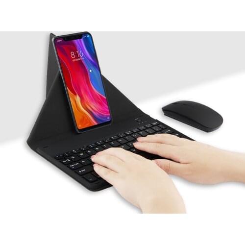 Bluetooth Keyboard For Google Pixel 2 XL Pixel2 Mobile phone Wireless Bluetoot keyboard mouse For Oneplus 6T 6 3 3T 5 5T Case