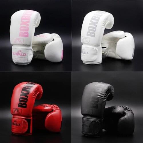 Childrens Adult Boxing Gloves Sanda Boxing Gloves for Men and Women Muay Thai Boxing Training Gloves