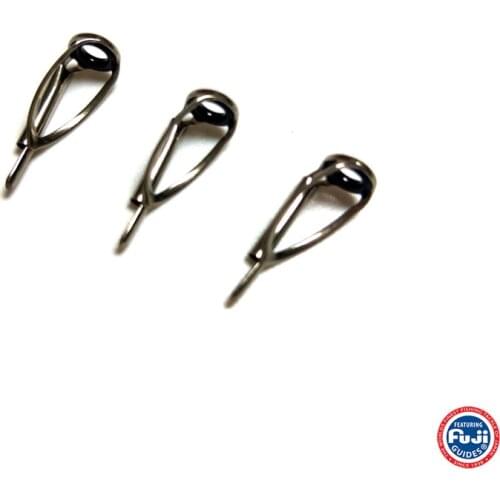 BR Wi&Wa Fuji MNAT tip top bright silver color guide Both for salt water spinning & casting rod