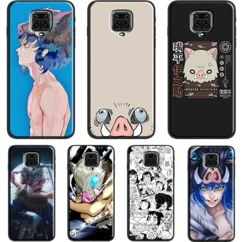 Inosuke Demon Slayer Case For Xiaomi Redmi Note 10 Pro 7 8 9S 8T Note 9 Pro Back Cover For Redmi 9A 9C 9T 7A 8A
