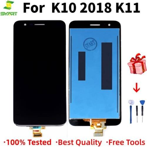 Display For LG k10 2018 K11 5.3" K30 X410 LM 410 LCD Display Touch Screen Digitizer Assembly With Frame Free Free Tool